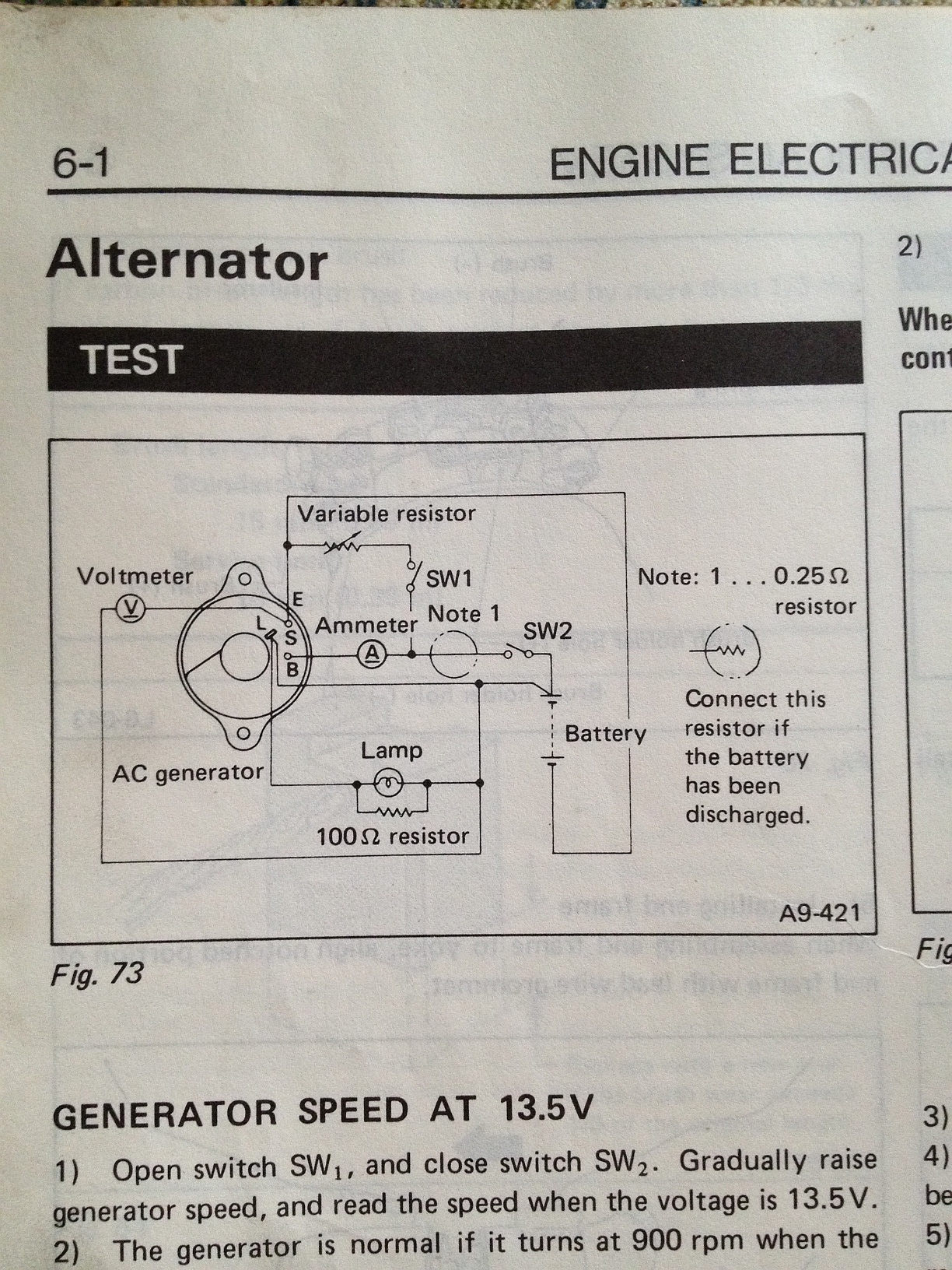 1985 Subaru Gl Wagon Alternator Wiring Diagram